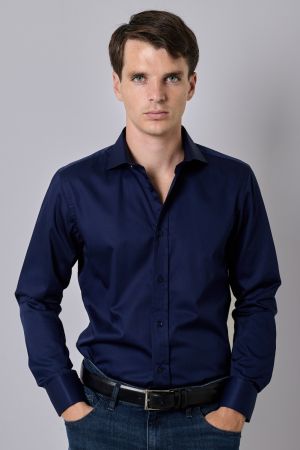 CAMISA VESTIR SATEN