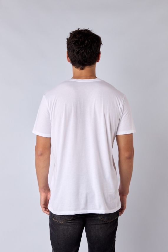 REMERA CUELLO REDONDO PIMA - Vista Alternativa