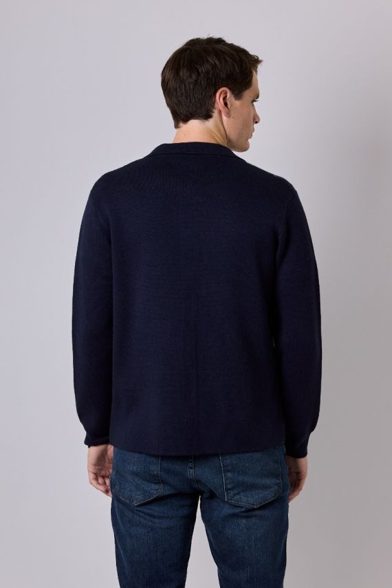 CAMISA TEJIDA ROMBOS  - Vista Alternativa
