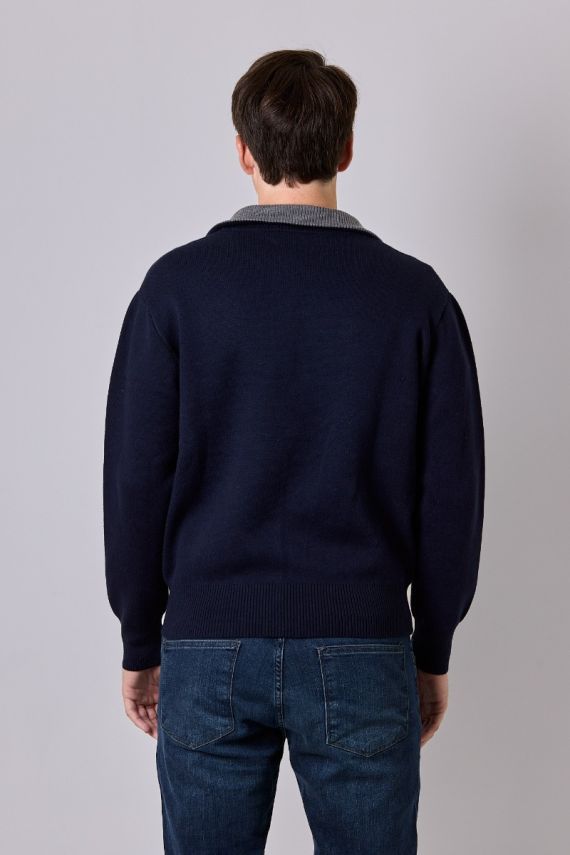 CAMPERA BOLSILLO PLAQUÉ CON TAPA - Vista Alternativa